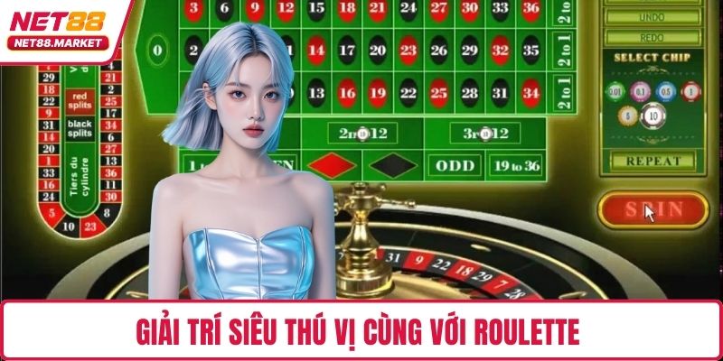 Giải trí siêu thú vị cùng với Roulette